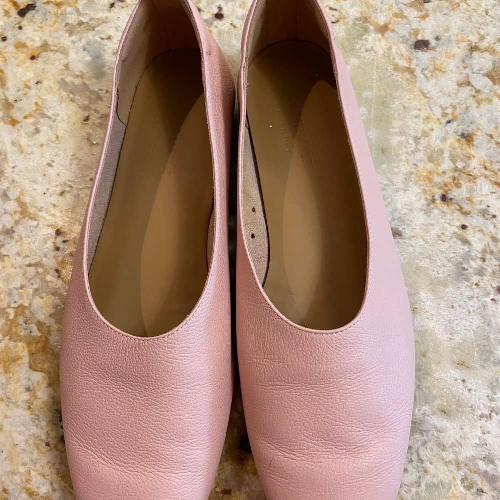 Everlane Pink The Day Glove Ballet Flats